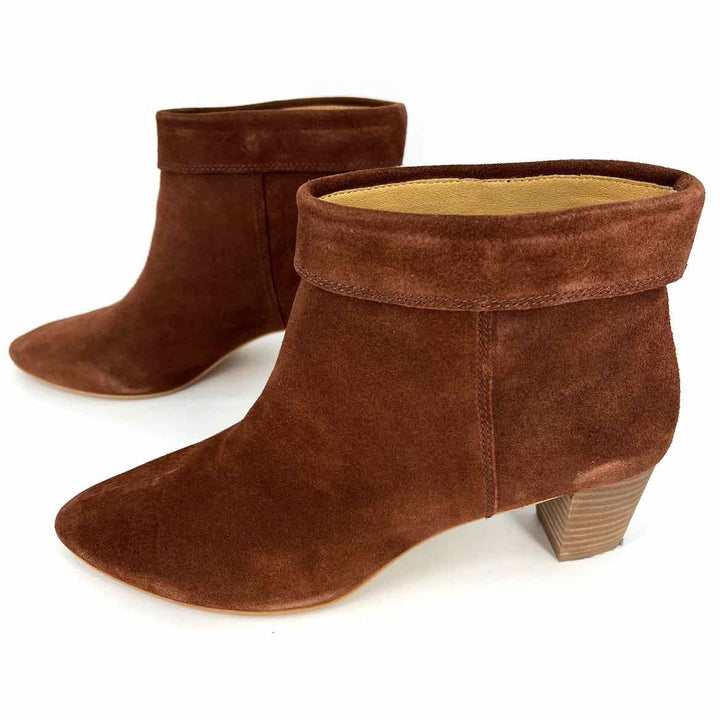 Shoe Size 10 LUCKY Brown Suede Boots