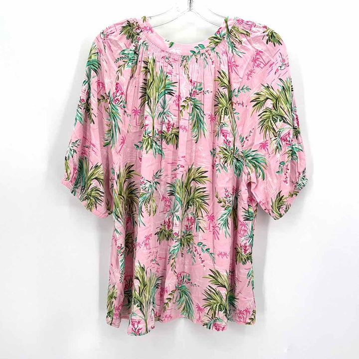 Size XL CROWN & IVY Pink Shirt