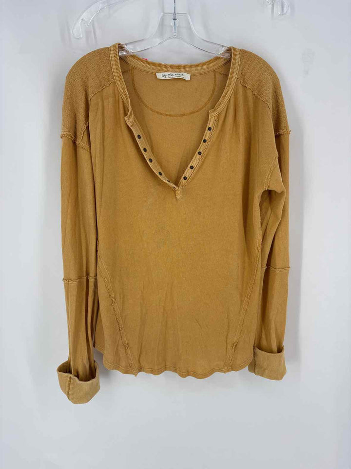 Size L WE THE FREE Mustard Shirt