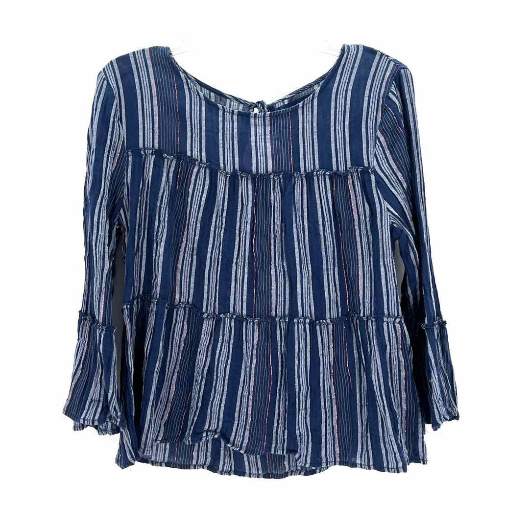 Size L BLUE RAIN Navy Knit Cardigan
