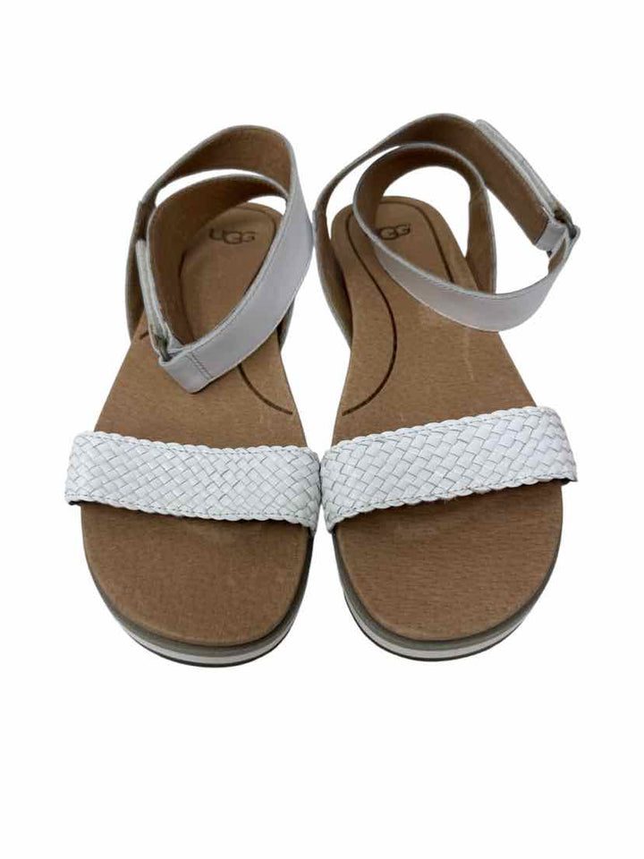 Shoe Size 7 Ugg White Sandals