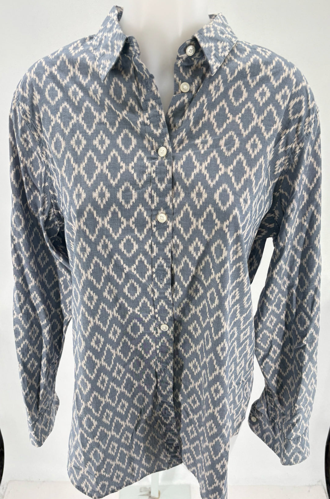 Size XL Banana Republic Blue Print Shirt