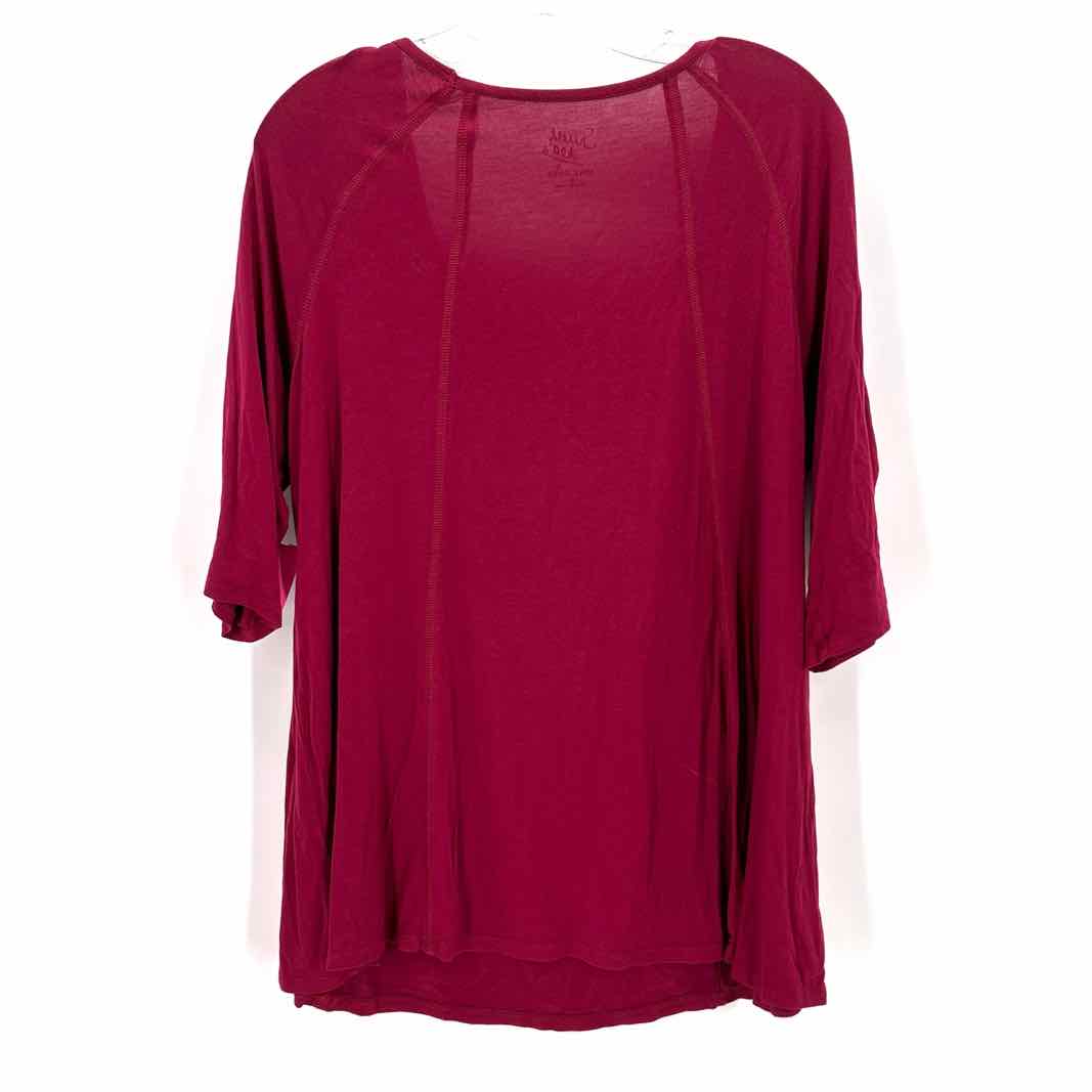 Size XL Burgundy Shirt