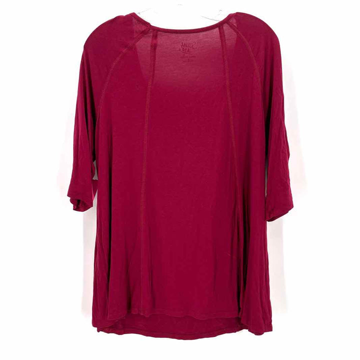 Size XL Burgundy Shirt