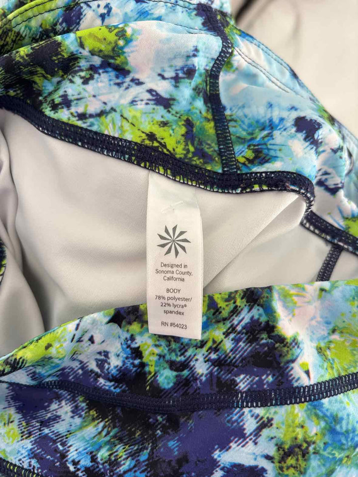 Size S Athleta Blue Print Pants