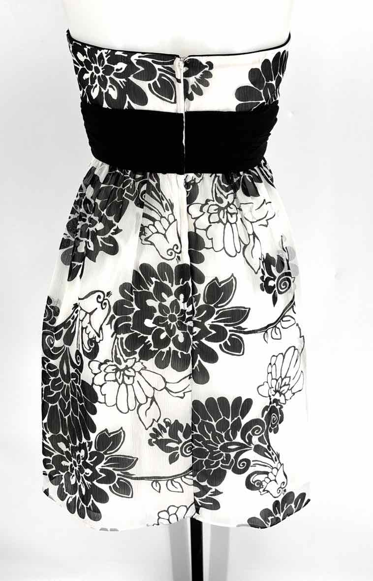 Size 4 White House Black Market White Dress