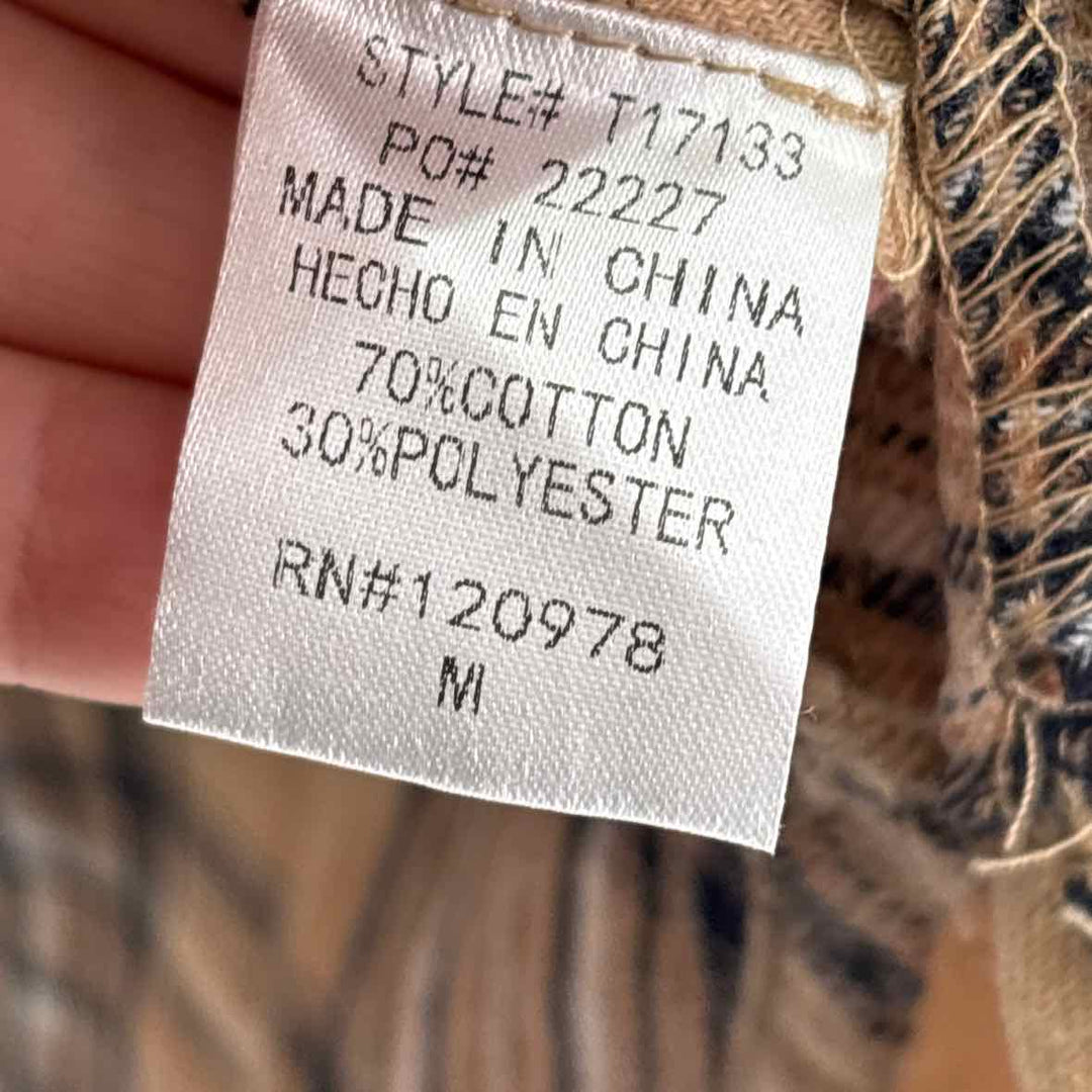 Size M ENTRO Tan Shirt