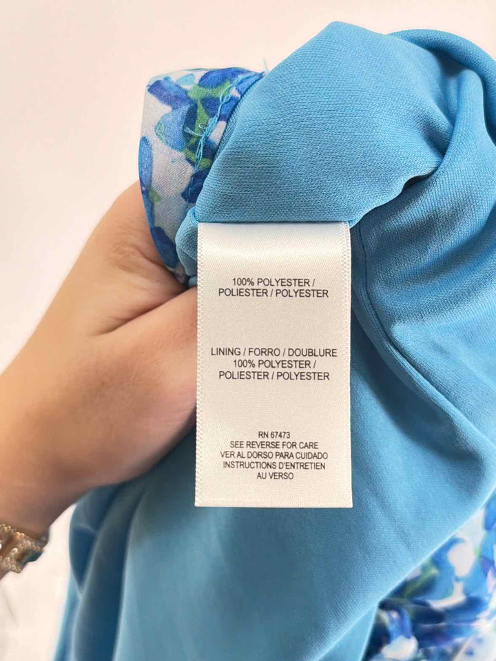 Size L TAYLOR Blue Dress