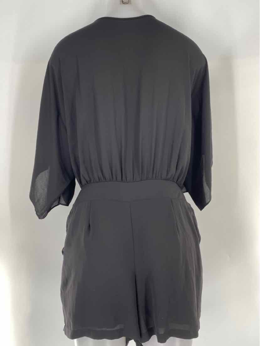Size 6 White House Black Market Black Romper