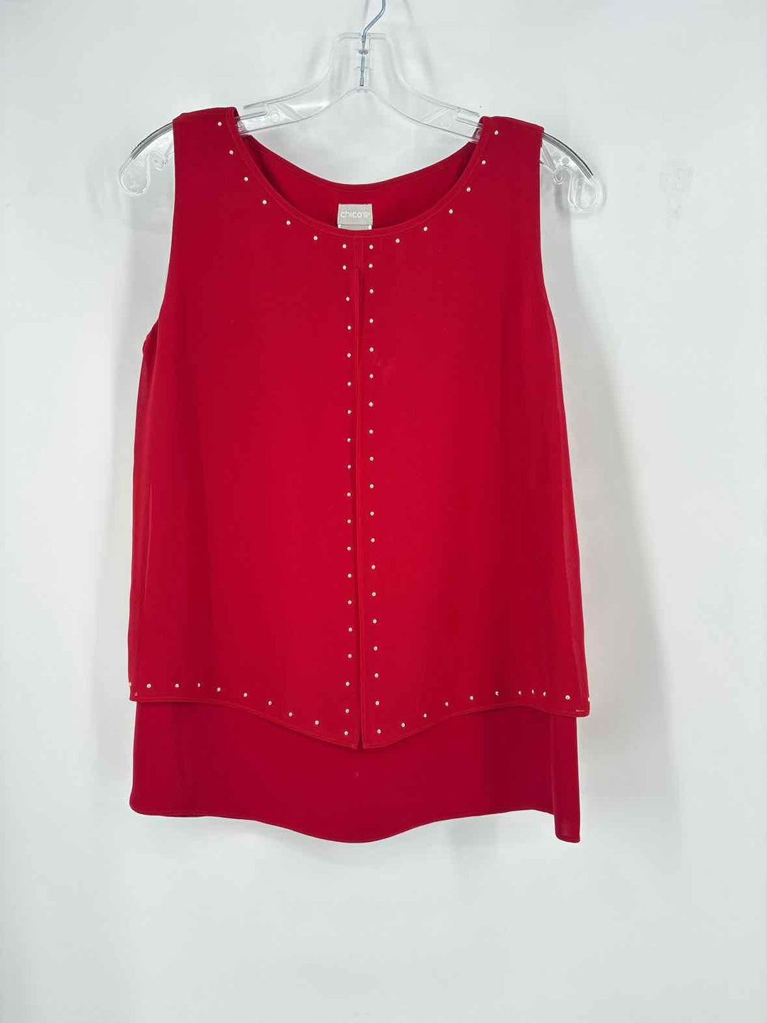 Size S Chico's Burgundy Shirt