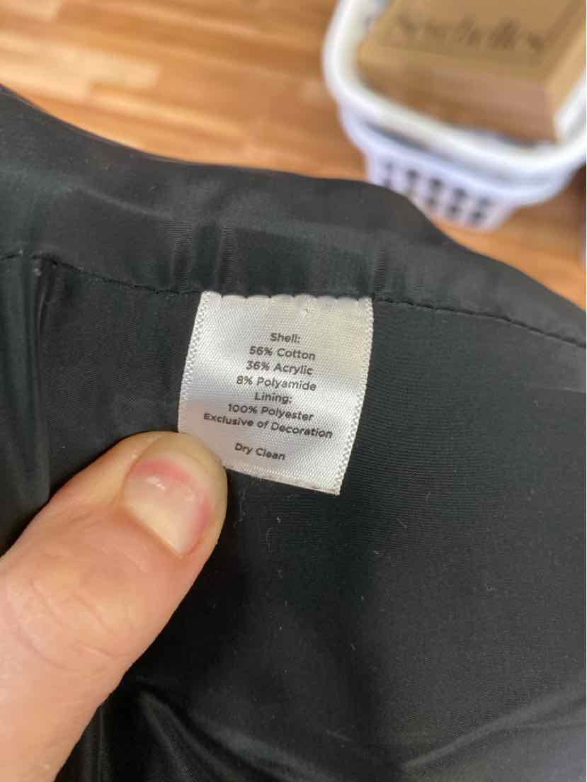 Size 16W Talbots Black Jacket