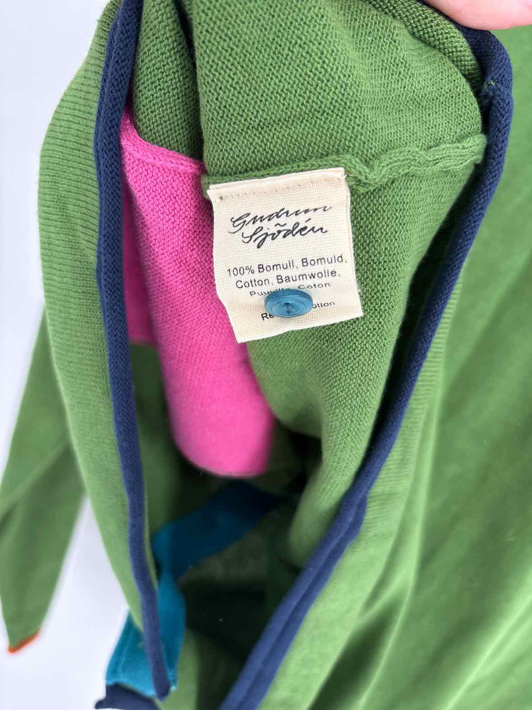 Size L Green Cardigan