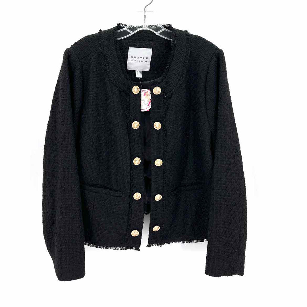 Size 20 SUSAN GRAVER Black Blazer