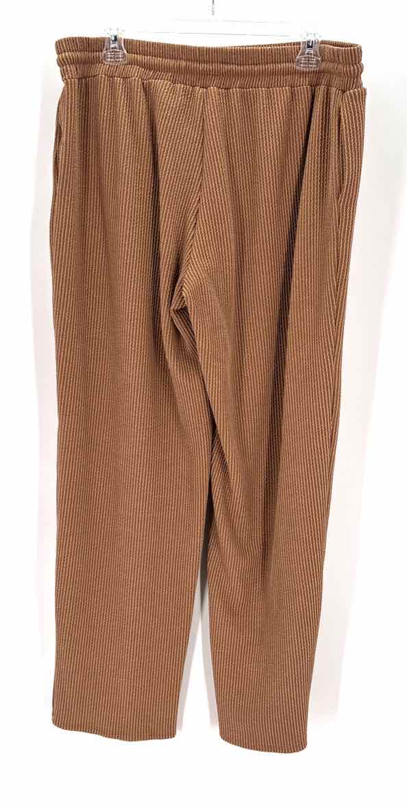 Size 1X Brown 2 PC Dress