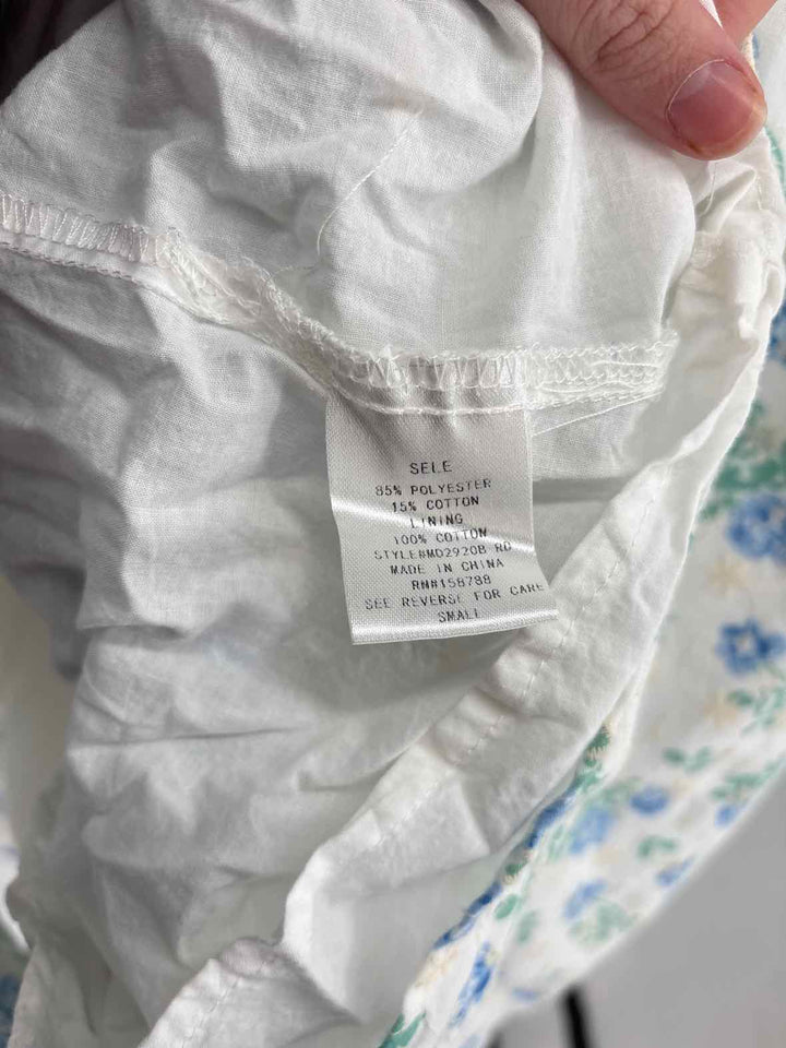Size S MABLE White Print Dress