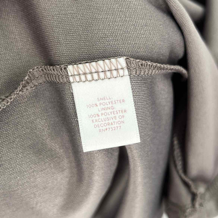 Size 2X LAUREN CONRAD Gray Mesh Dress