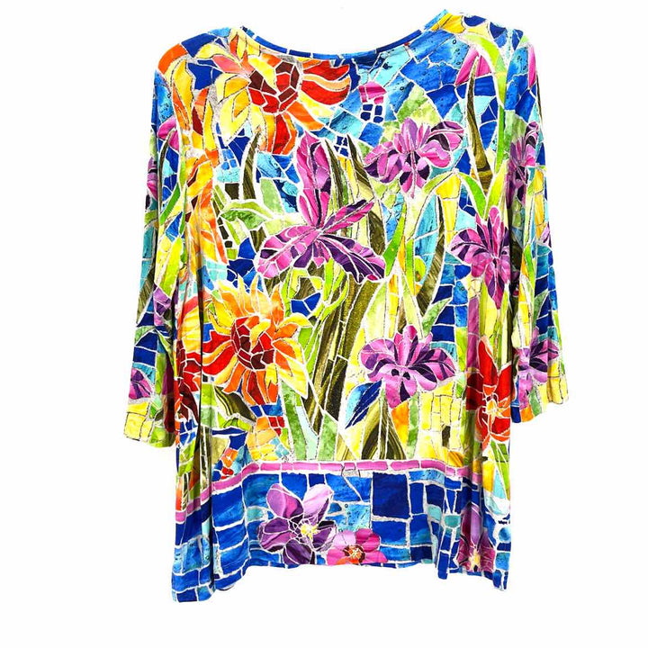 Size M ALI MILES Multi-Color Shirt