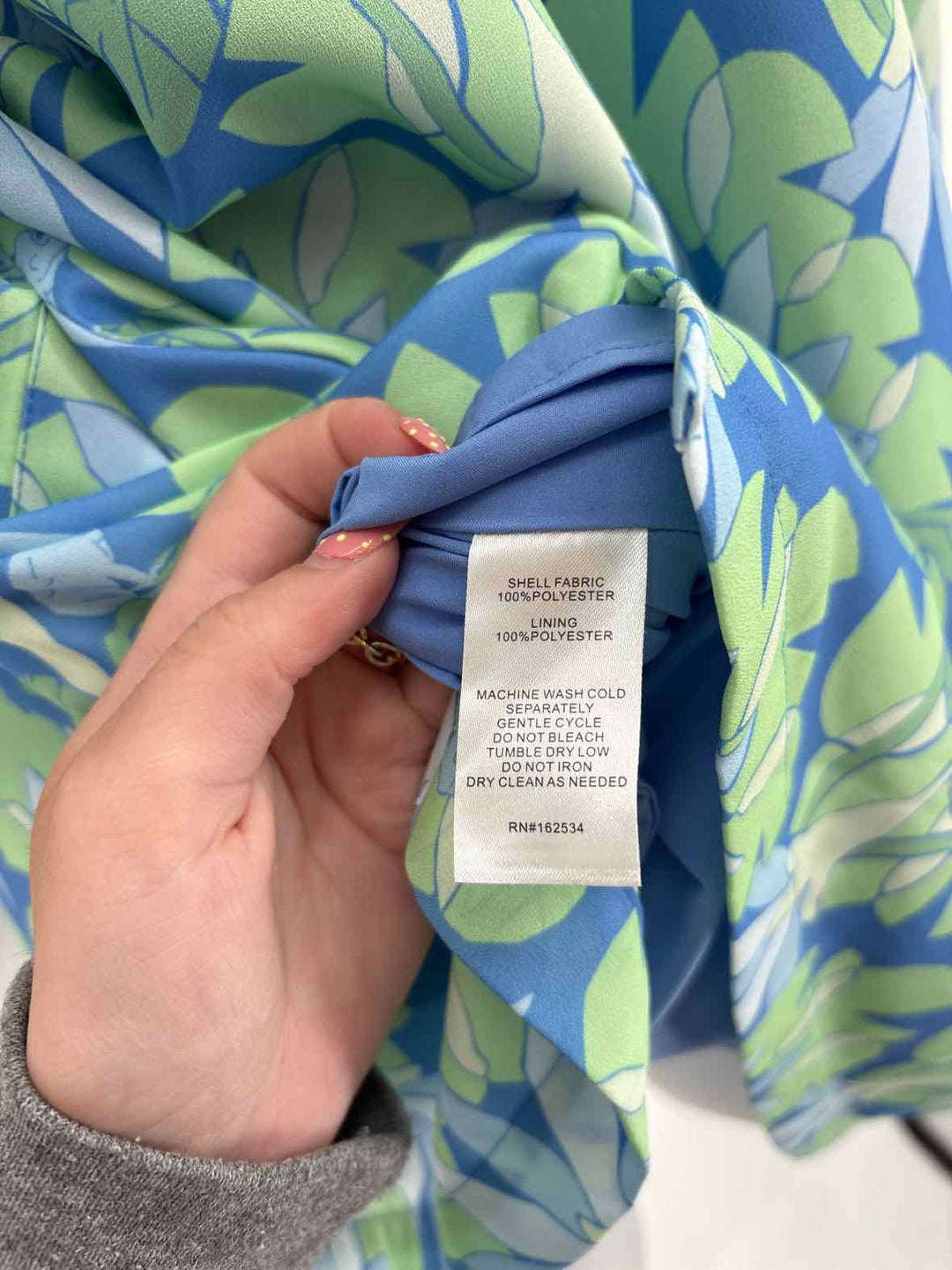 Size L EMILY MCCARTHY Multi-Color Dress