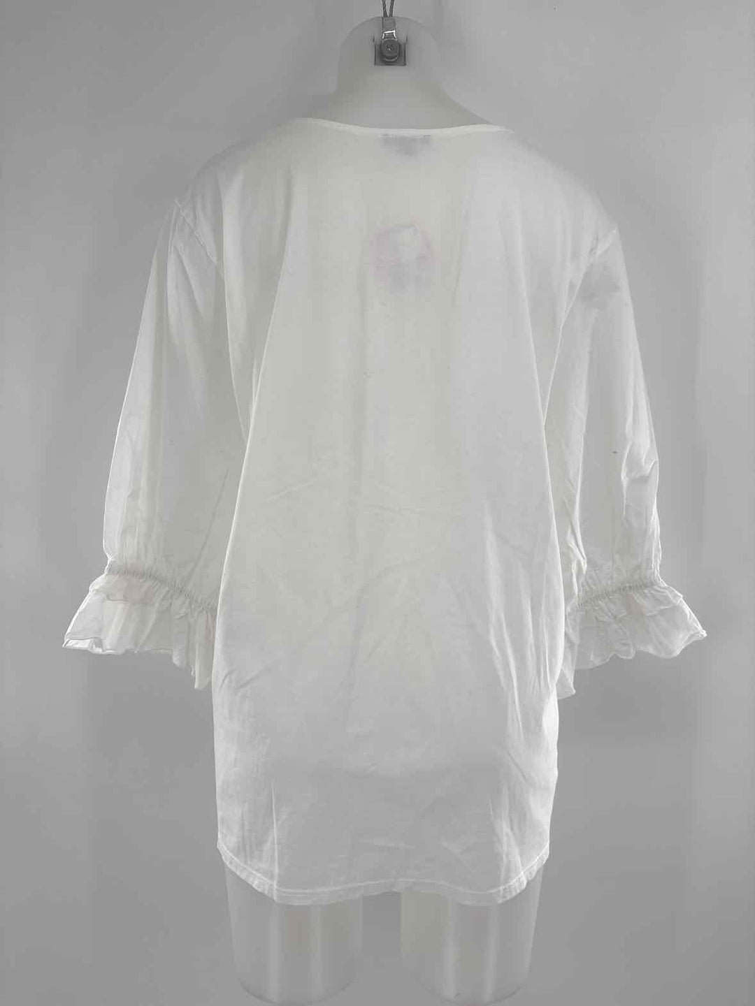 Size XL Ann Taylor White Cotton Shirt