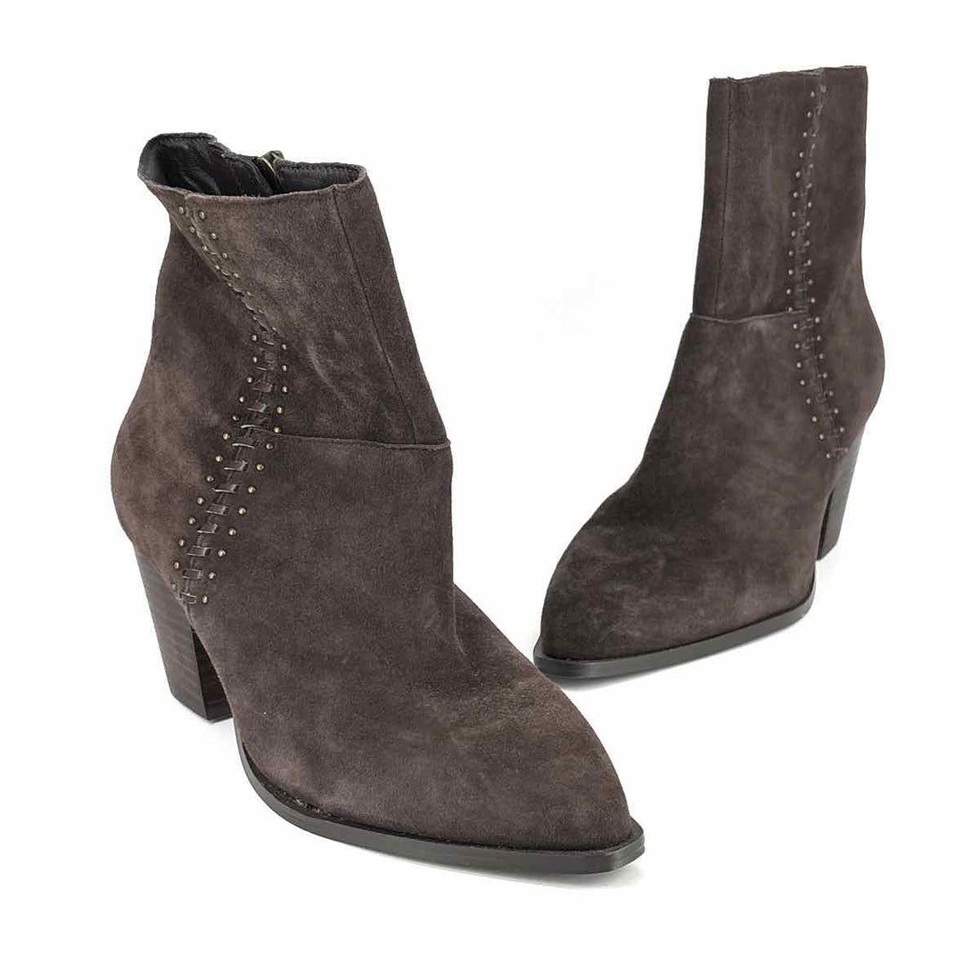 Shoe Size 9 LUCKY Brown Suede Boots