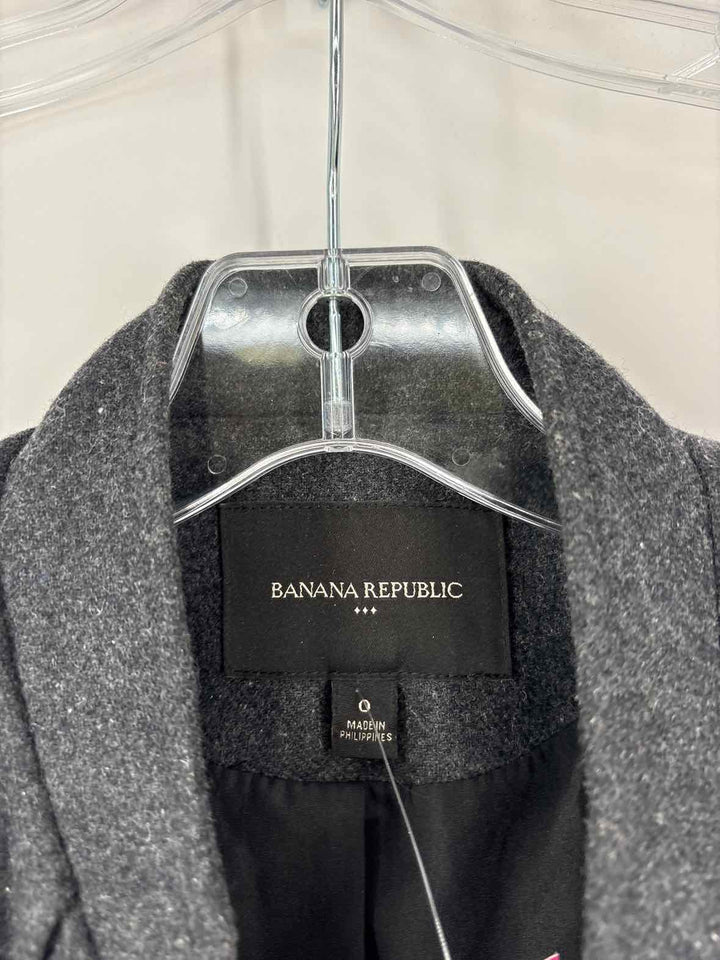 Size 9 Banana Republic Gray Wool Blazer