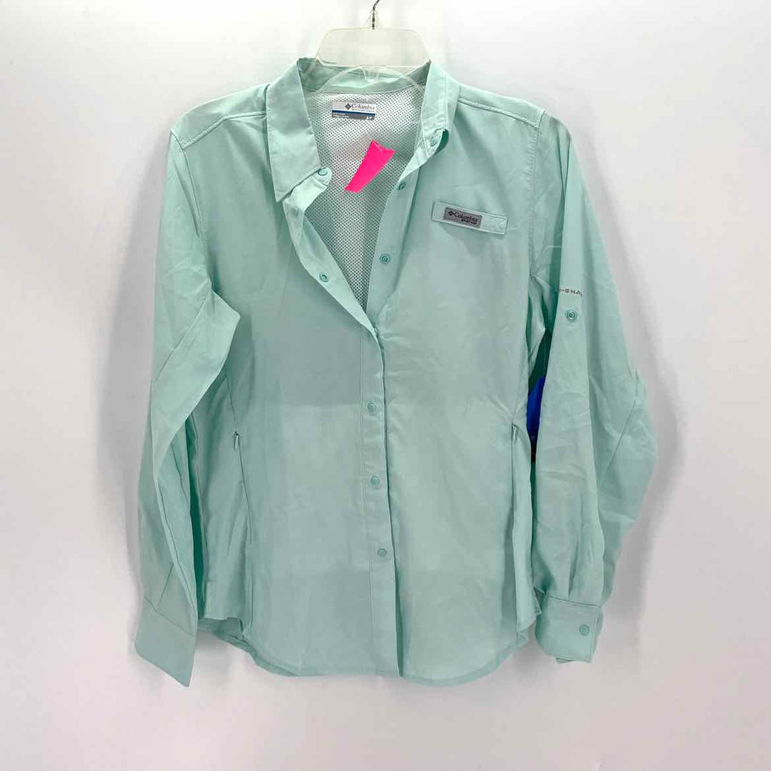 Size S Columbia Teal Shirt