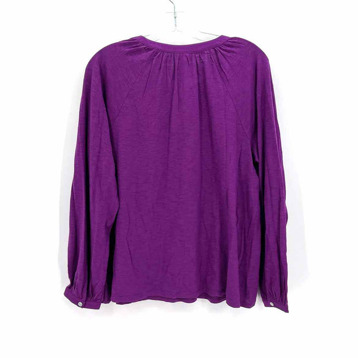 Size M J JILL Purple Shirt
