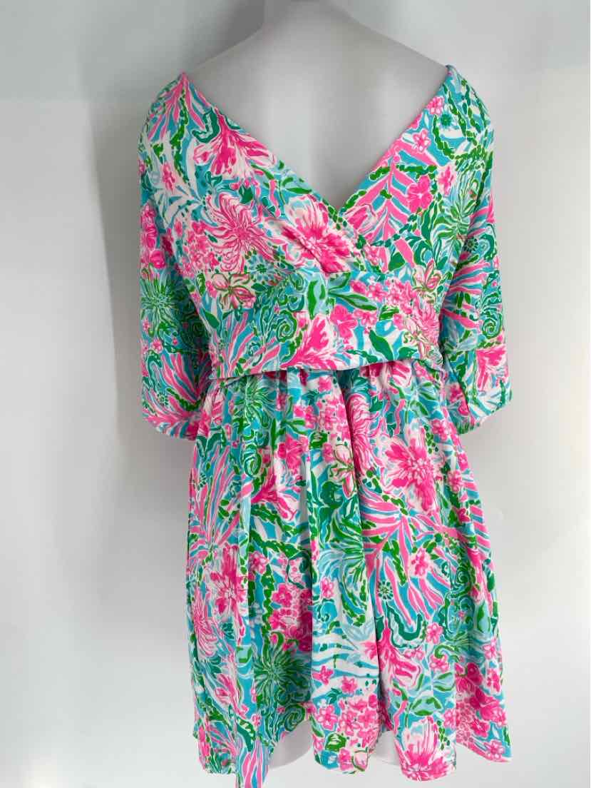 Size XL Lilly Pulitzer Multi-Color Dress