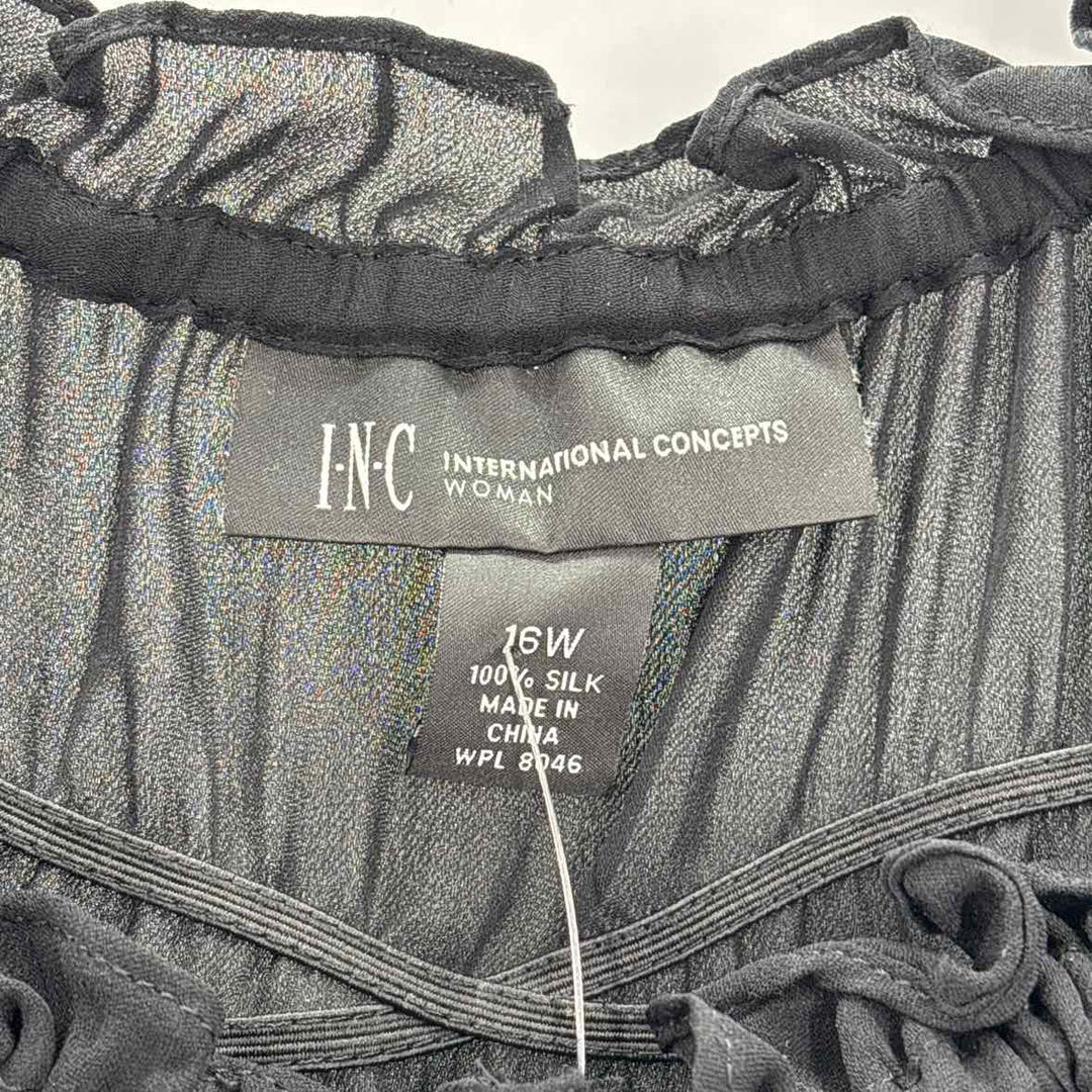 Size 16 INC Black Shirt