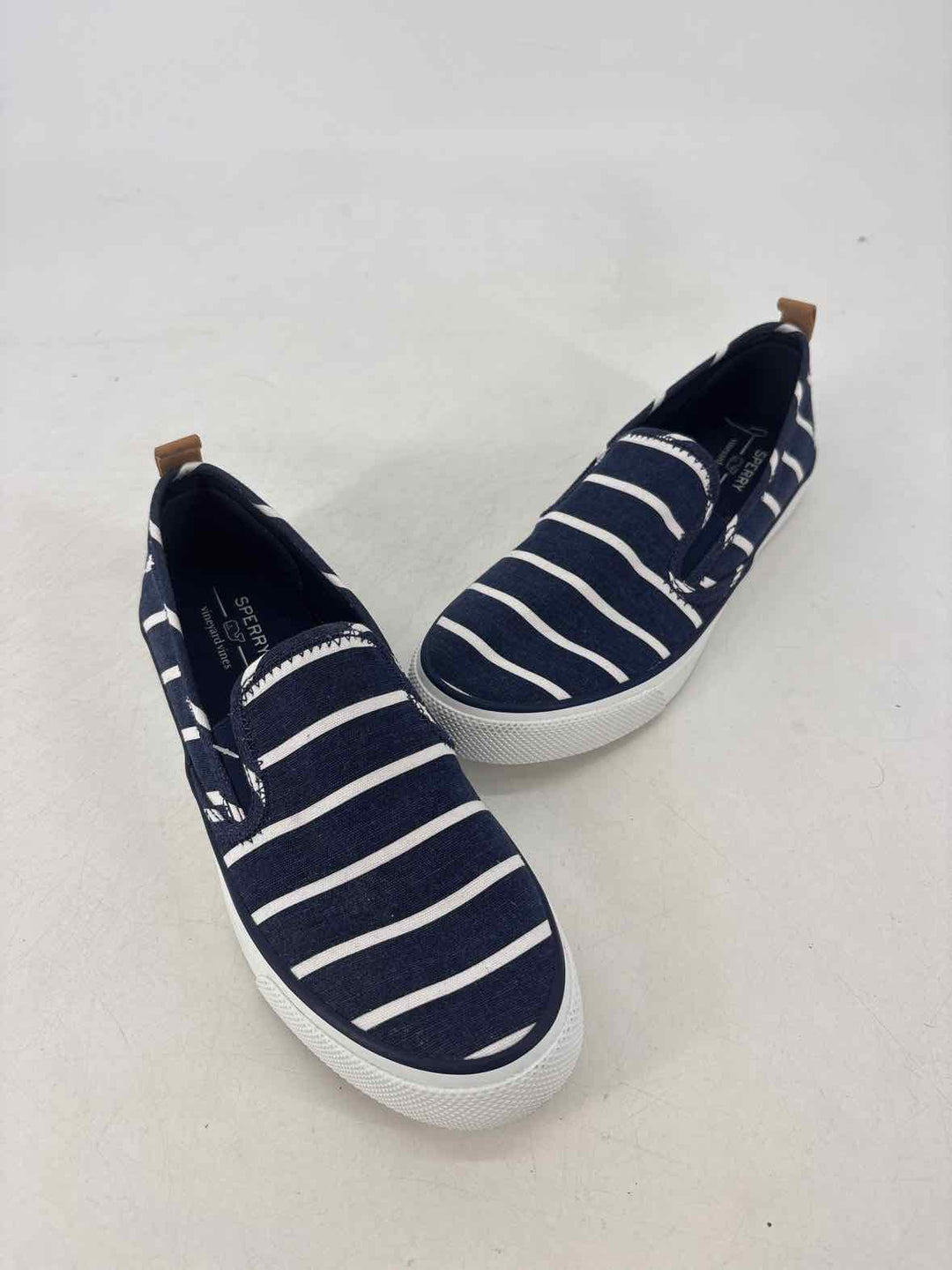 Shoe Size 9.5 Sperry Navy Print Sneakers
