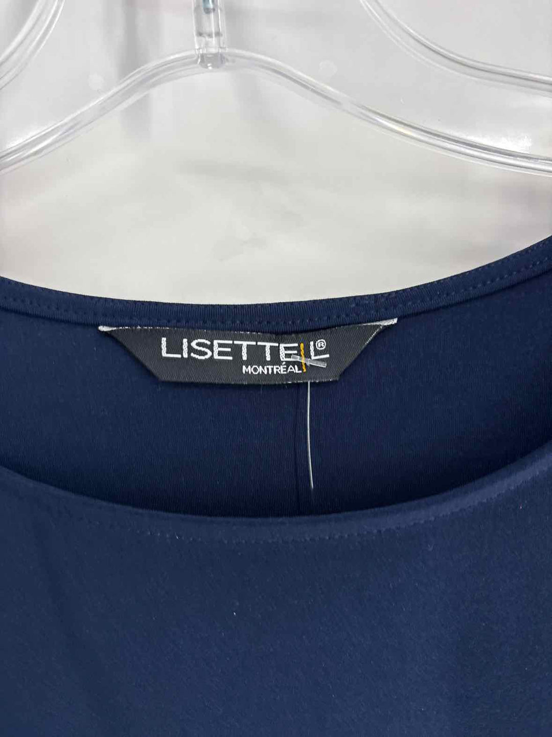 Size L LISETTE Navy Shirt