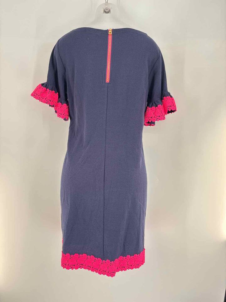 Size L SAIL  TO SABLE Navy Dress