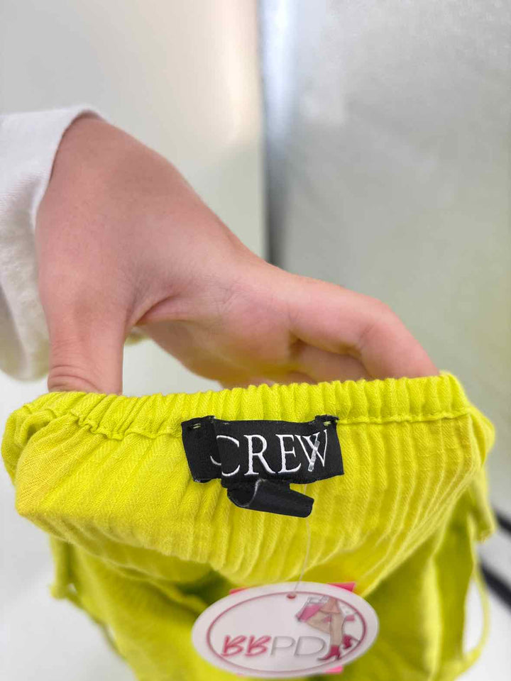 Size M J Crew Yellow Dress