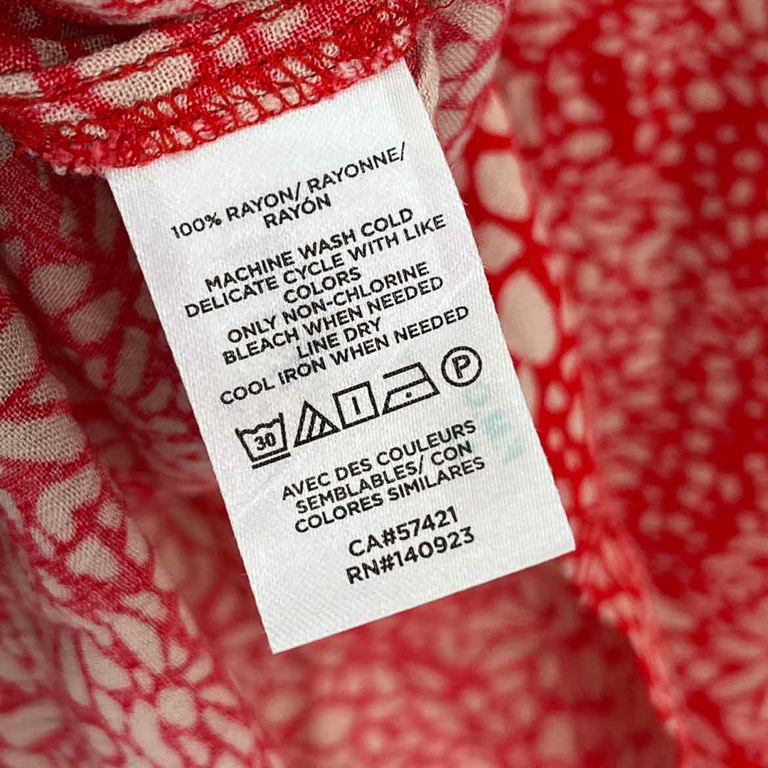 Size S LOFT Red Shirt