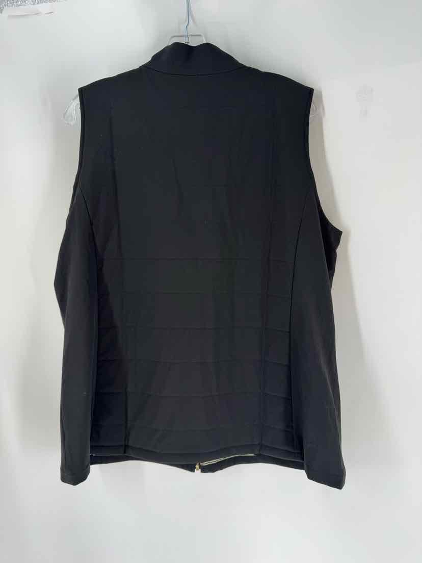 Size XL Chico's Black Vest