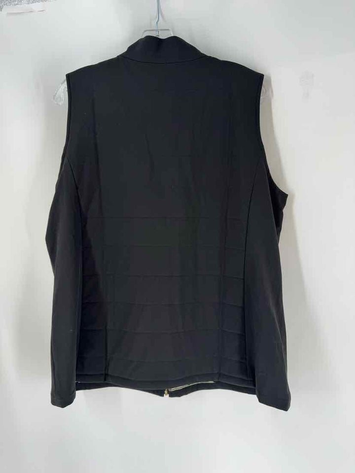 Size XL Chico's Black Vest
