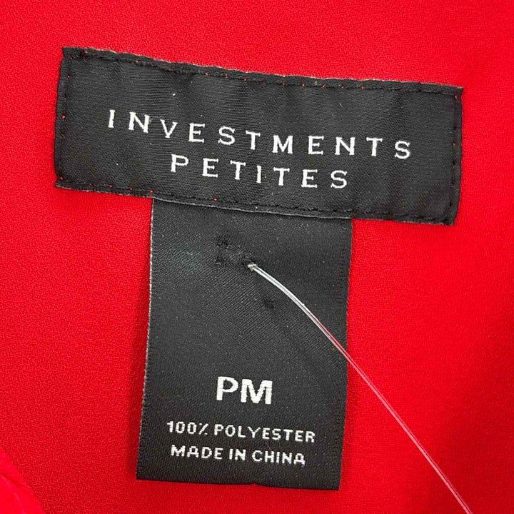 Size M Investments Red Shirt