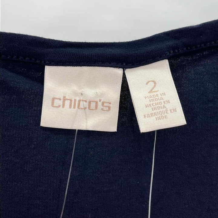 Size 2 Chico's Navy Shirt