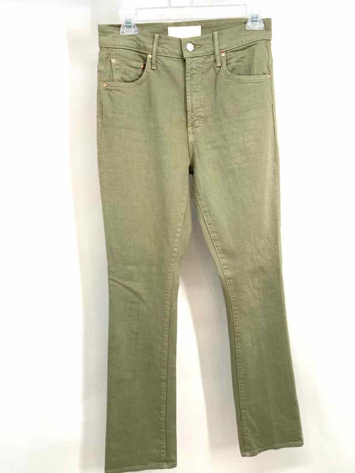 Size 27 MOTHER Olive Pants