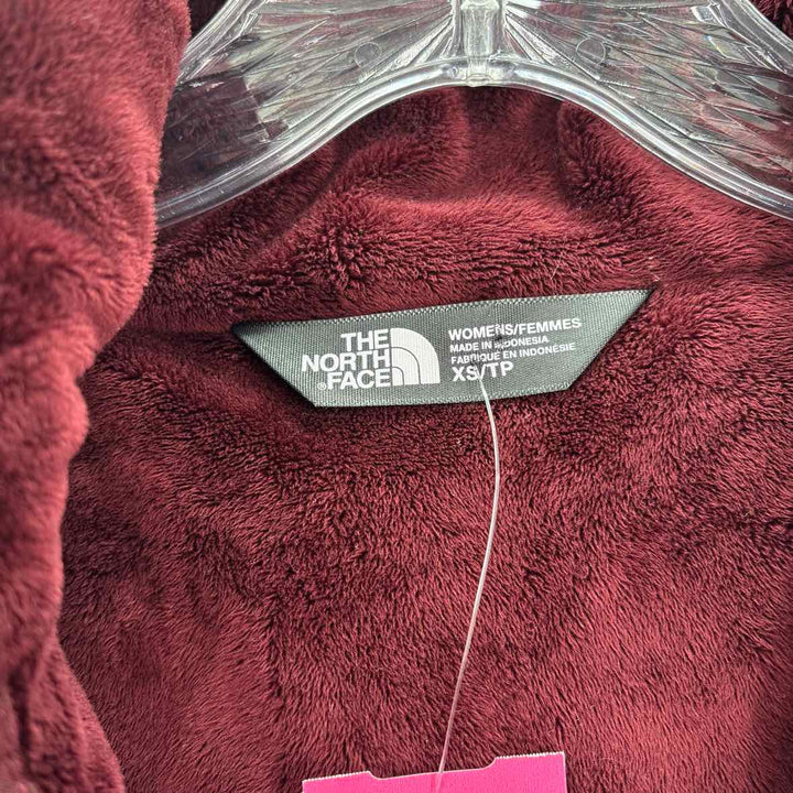 Size XS Northface Burgundy Coat