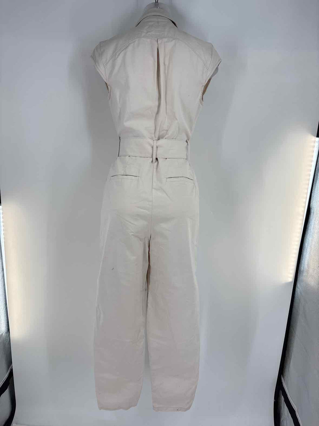 Size 6 Anthropologie Cream Romper