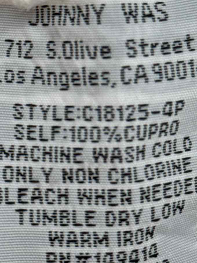 Size XL Johnny Was White Shirt