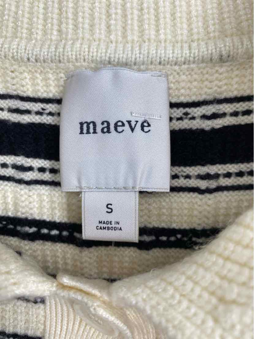 Size S MAEVE Cream Sweater