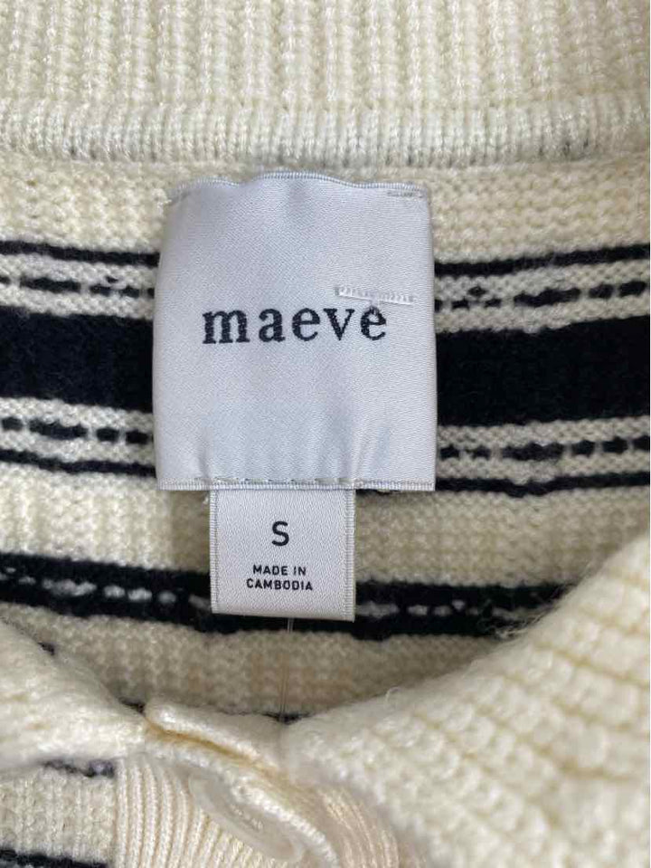 Size S MAEVE Cream Sweater
