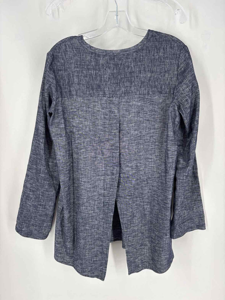 Size S THEORY Navy Shirt