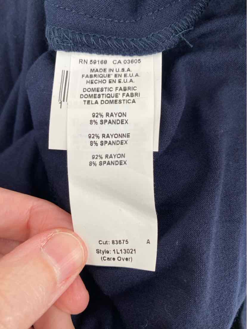 Size S KAREN KANE Navy Shirt