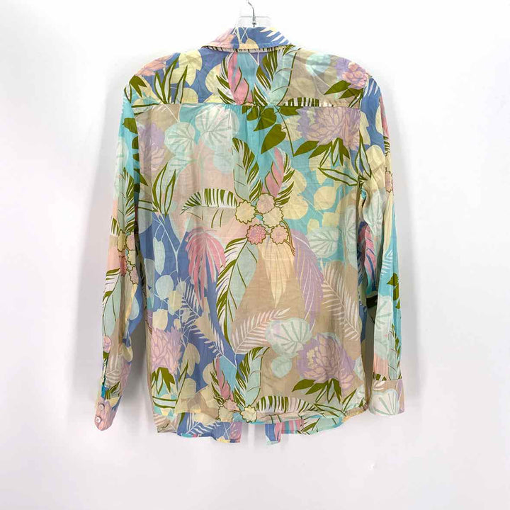 Size L Talbots Multi-Color Shirt