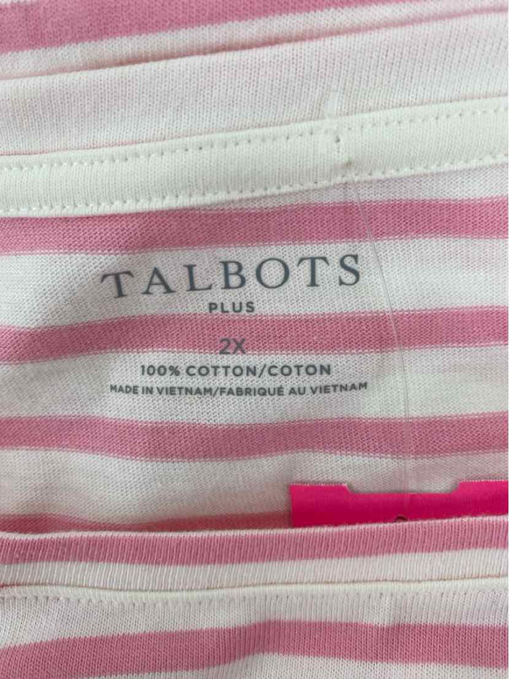 Size 2X Talbots Pink Shirt