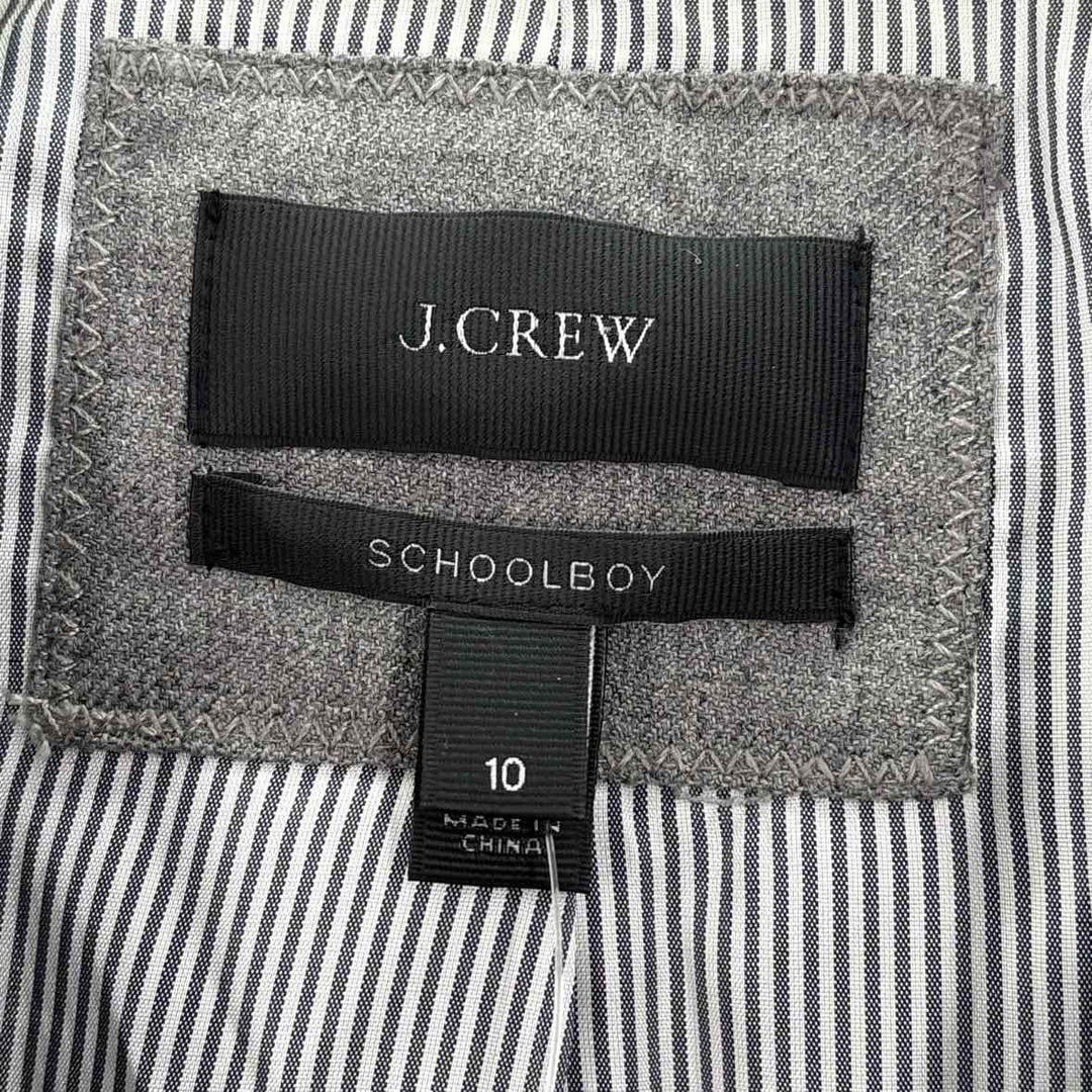 Size 10 J Crew Gray Wool Blazer