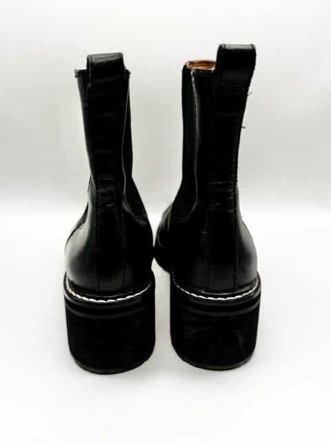 Shoe Size 8 MADEWELL Black Leather Boots